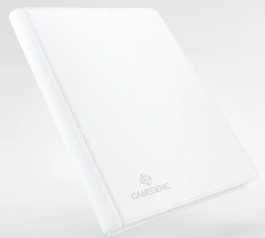 GameGenic Binder: 18-Pocket Zip-up Album White GGS31005ML